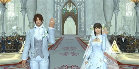How to get married in Final Fantasy XIV .